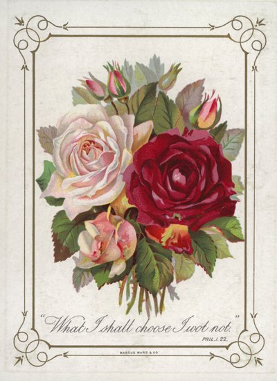 Boeket bloemen door English School